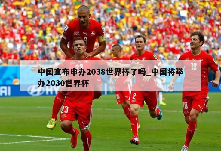 中国宣布申办2038世界杯了吗_中国将举办2030世界杯