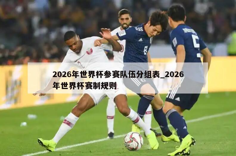 2026年世界杯参赛队伍分组表_2026年世界杯赛制规则