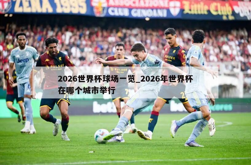 2026世界杯球场一览_2026年世界杯在哪个城市举行